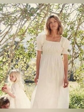 DÔEN Eclipse Nightgown - Salt Poplin - Medium